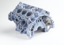 polyjet 3d printed engine block