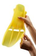 Flexible Swim Fins in Yellow